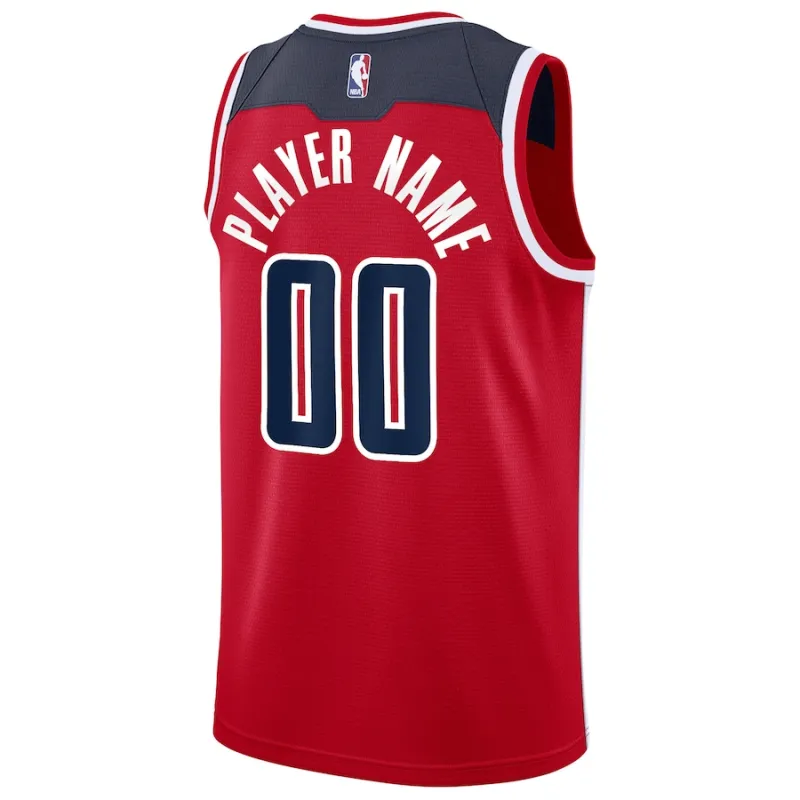 Washington Wizards 2020/21 Swingman Customized Jersey - Icon Edition - Red