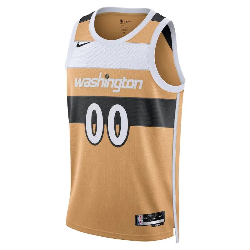 Washington Wizards 2025/26 Maillot Swingman Unisexe - Édition Ville - Or