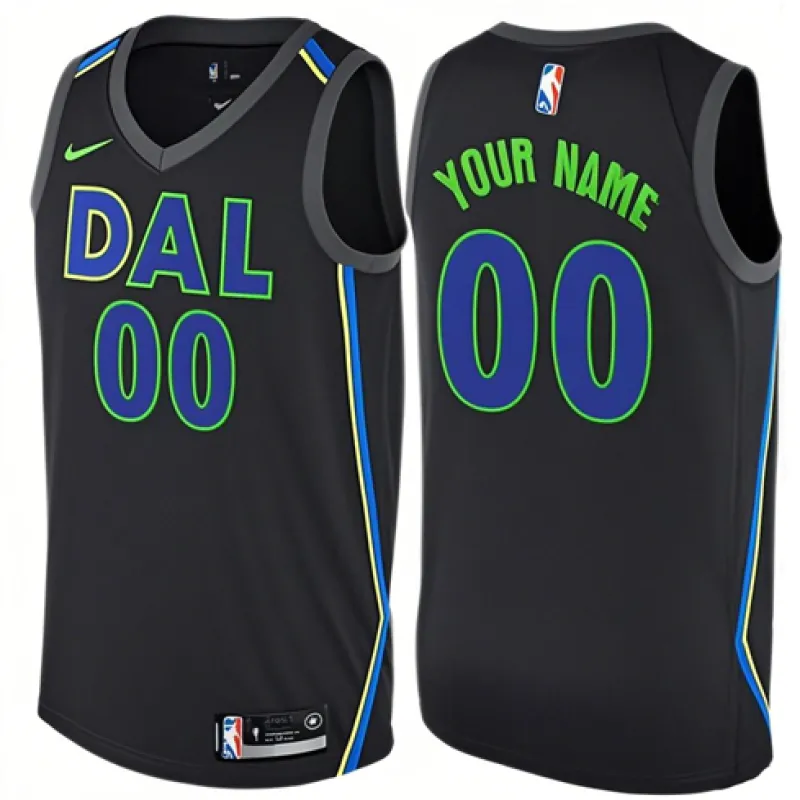 Dallas Mavericks City Edition Black