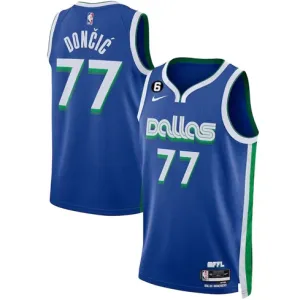Dallas Mavericks LUKA DONCIC 2022/23 City Edition jersey blue