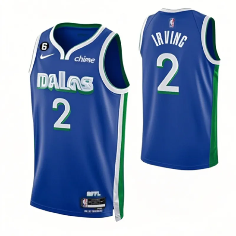 Kyrie Irving, Dallas Mavericks Edizione Città 2022/23 Blu
