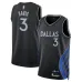 Dallas Mavericks Anthony Davis 2025/26 Maillot Unisexe - Édition Ville - Noir