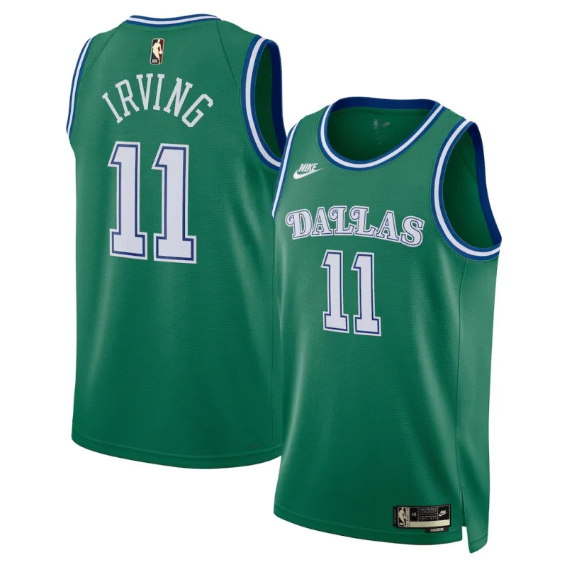 Camiseta Swingman de Dallas Mavericks Kyrie Irving - Edición Clásica - Verde