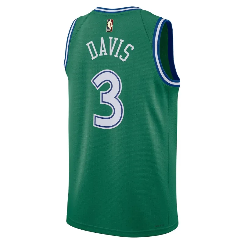 Dallas Mavericks Anthony Davis Swingman Jersey - Classic Edition - Green