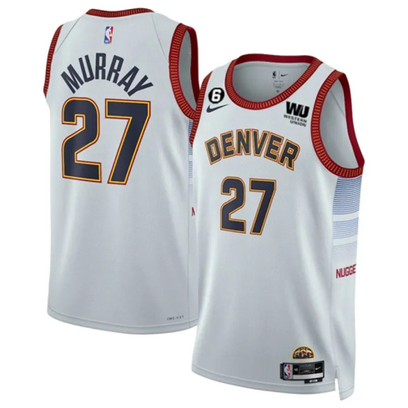 Jamal Murray, Denver Nuggets, edizione Città 2022/23, Bianco