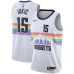 Nikola Jokic, Denver Nuggets, City - Edition 2018/19, Weiß