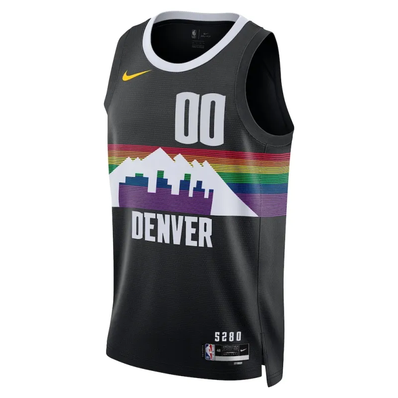 Denver Nuggets 2025/26 Swingman Unisex Jersey - City Edition - Black