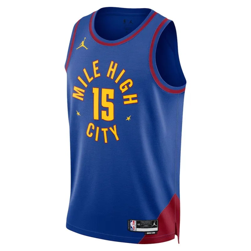 Denver Nuggets Nikola Jokic Camiseta Unisex Edición Declaración - Azul