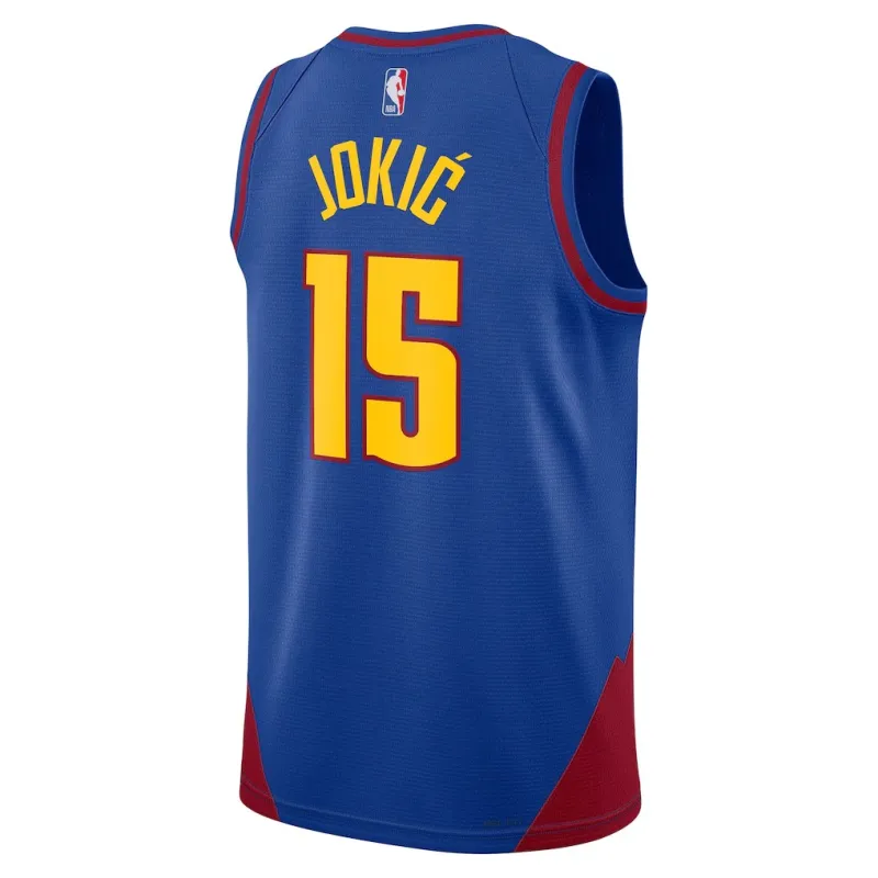 Denver Nuggets Nikola Jokic Camiseta Unisex Edición Declaración - Azul