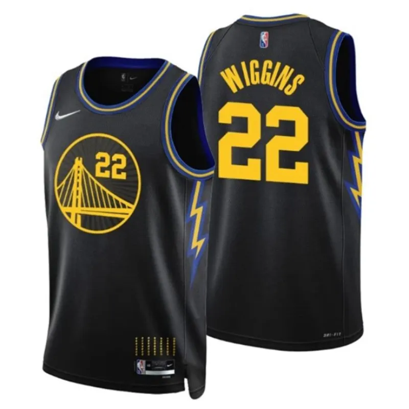 Andrew Wiggins, Golden State Warriors 2021/22 City Edition, Schwarz