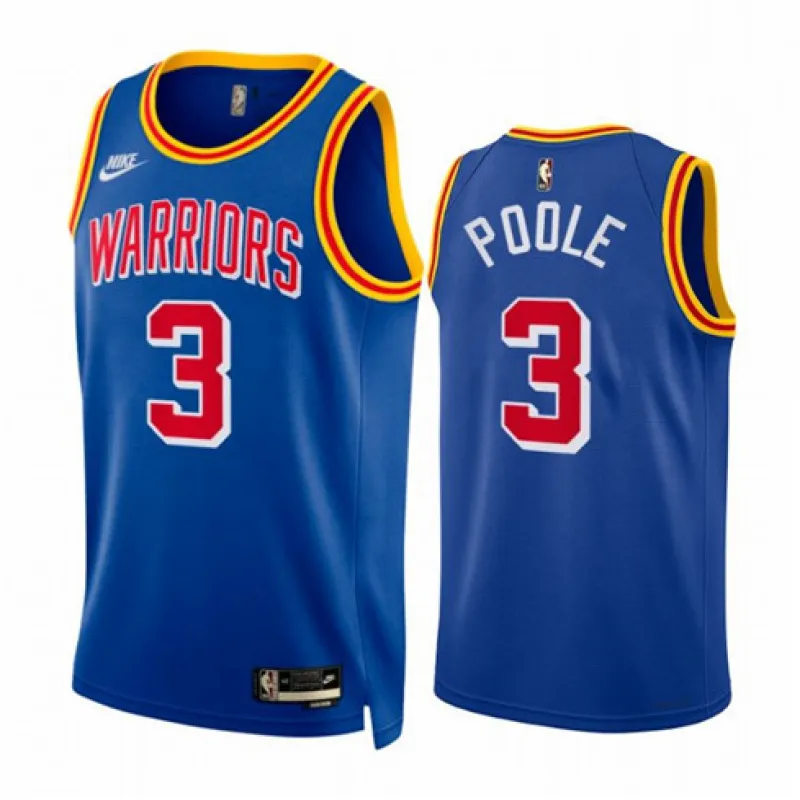 Jordan Poole, Golden State Warriors, 2021/22 Classic Edition, Blue