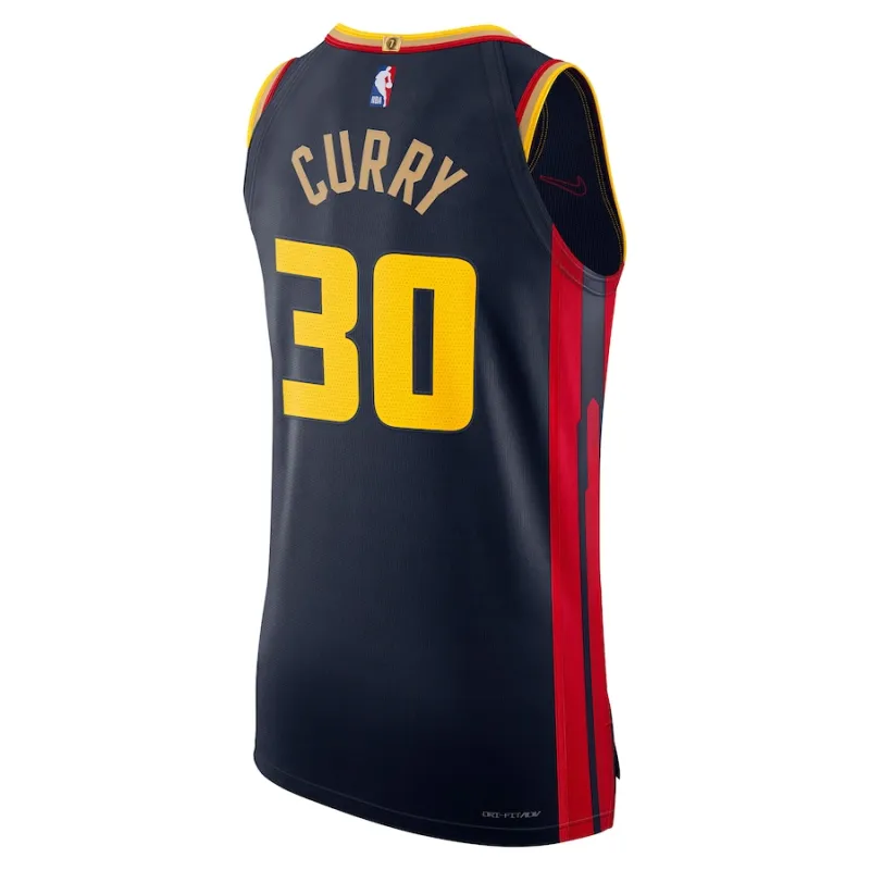 Stephen Curry, Golden State Warriors, 2024/25 City Edition, Navy Blue