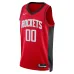 Houston Rockets, Custom Jersey, Icon Edition, Red