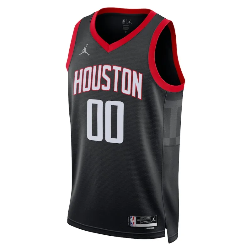 Houston Rockets, Unisex 2022/23 Season Fan Custom Jersey, Statement Edition, Black