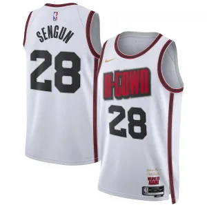 Alperen Sengun, Houston Rockets, Unisex 2024/25 City Edition, White