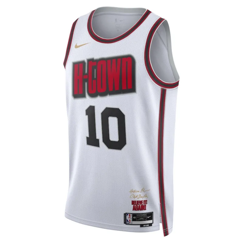 Maillot Jabari Smith Jr. Houston Rockets City Edition 2024/25 Unisexe