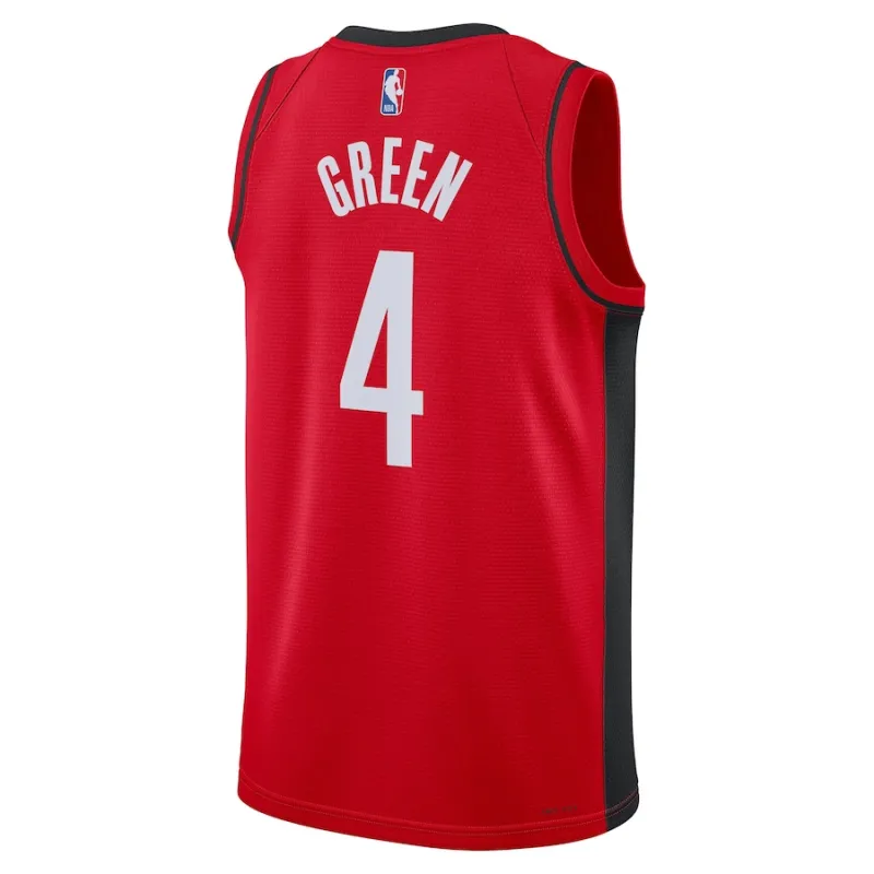 Jalen Green, Houston Rockets, Camiseta unisex Edición Icónica, Roja