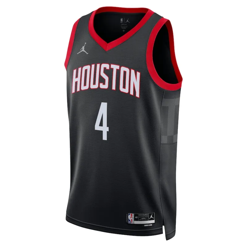 Jalen Green, Houston Rockets, Unisex Jersey, Statement Edition, Black