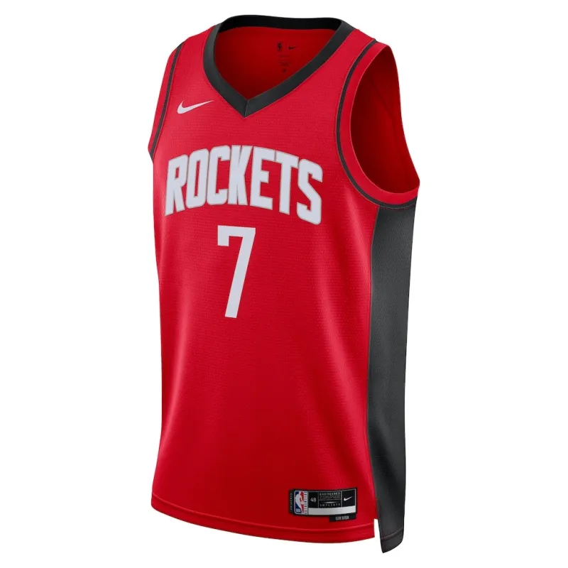Maillot Swingman des Houston Rockets Kevin Durant - Version Icone - Rouge