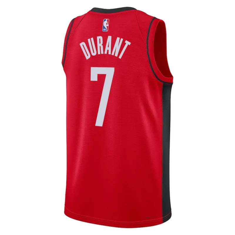 Maillot Swingman des Houston Rockets Kevin Durant - Version Icone - Rouge