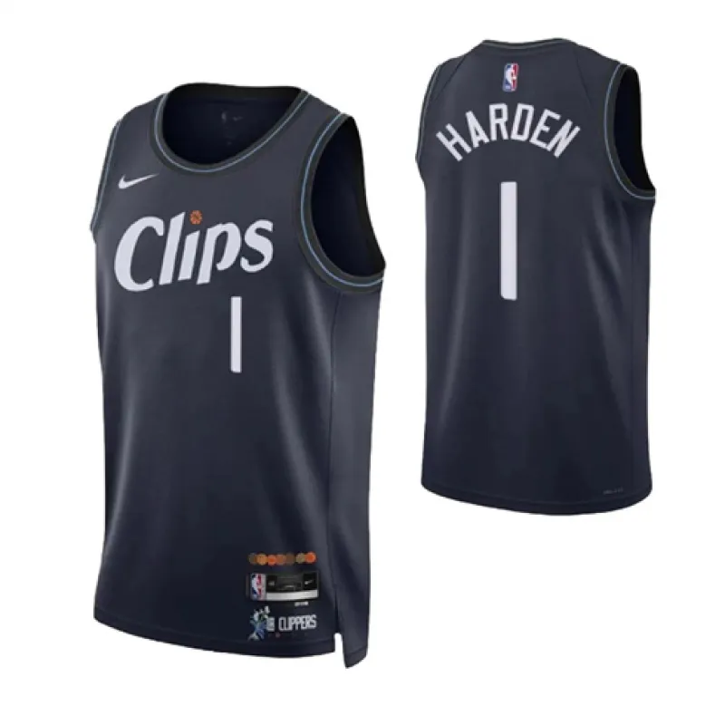 James Harden, Los Angeles Clippers, 2023/24 City Edition, Black