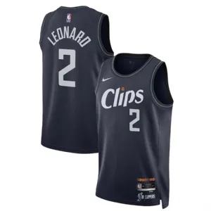 Kawhi Leonard , Los Angeles Clippers, 2023/24 City Edition, Black