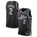 Kawhi Leonard , Los Angeles Clippers, City Edition 2023/24, Schwarz