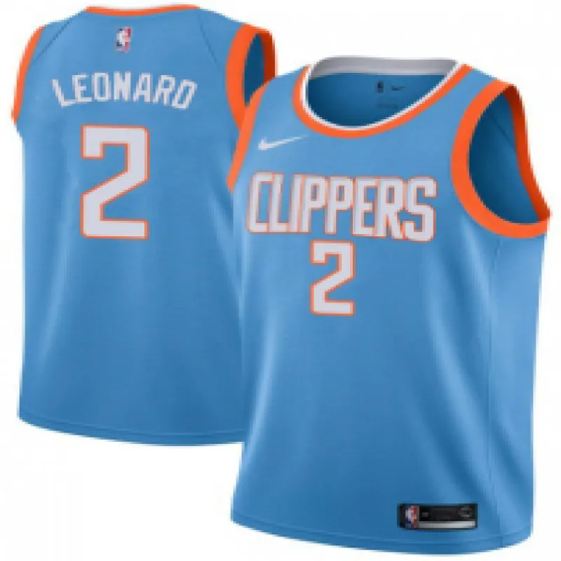 Kawhi Leonard, Los Angeles Clippers, City Edition, Blue