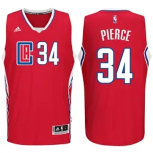 Paul Pierce, Los Angeles Clippers, 2015, Red