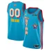 Jersey de la edición para fans del Juego de los Estrellas NBA 2025 unisex de la marca Jordan, Azul Claro
