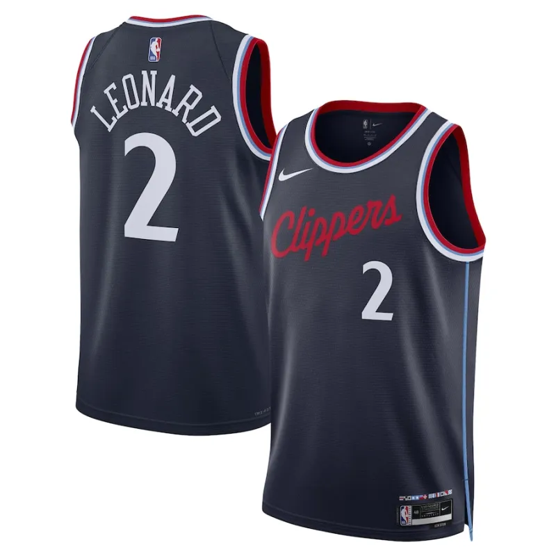 Kawhi Leonard, Los Angeles Clippers 2024/25 Icon Edition, Marineblau