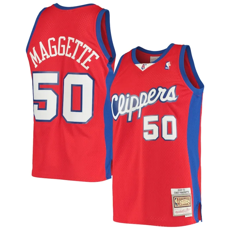 Corey Maggette, Los Angeles Clippers, 2000/01, Rojo