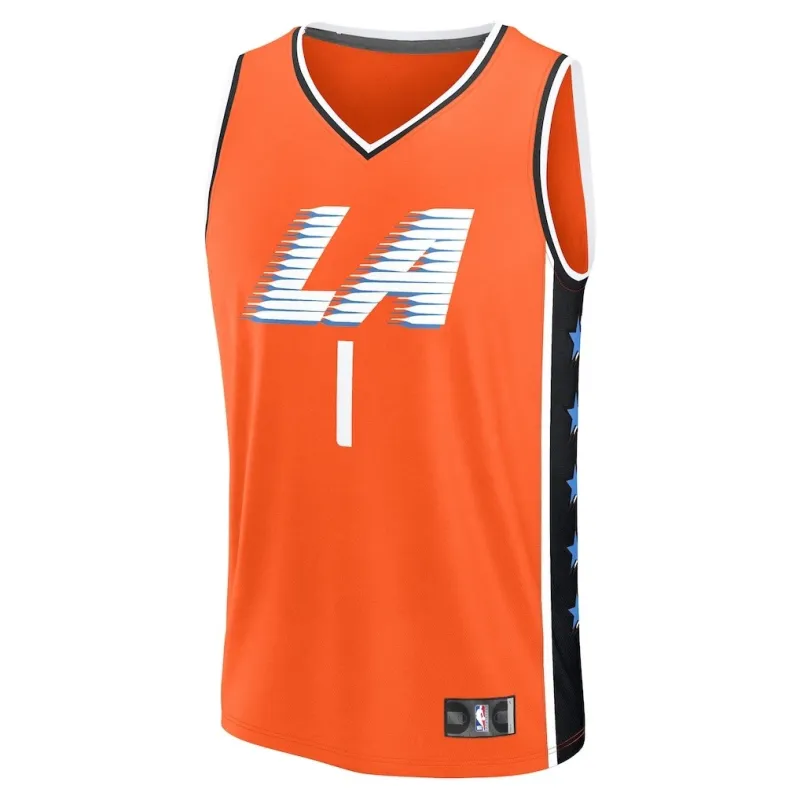 Los Angeles Clippers James Harden 2025/26 Maillot - Édition Ville - Orange