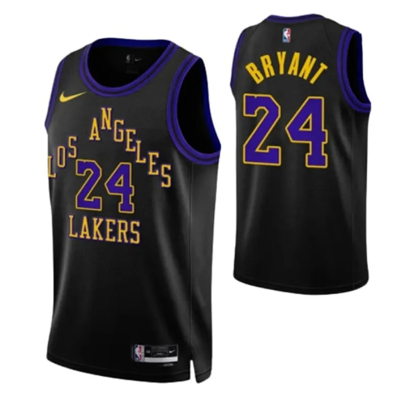 Kobe Bryant, Los Angeles Lakers City Edition 2023/24, Schwarz