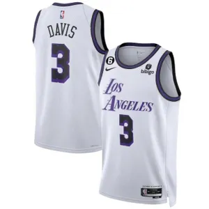 Anthony Davis, Los Angeles Lakers 2022/23 City Edition, White