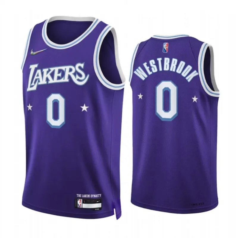 Russell Westbrook, Los Angeles Lakers 2021/22 City Edition, Purple