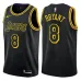 Kobe Bryant, Los Angeles Lakers, City Edition, Nero