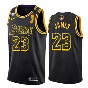 LeBron James, Los Angeles Lakers, Black Mamba Championship 2020, Schwarz