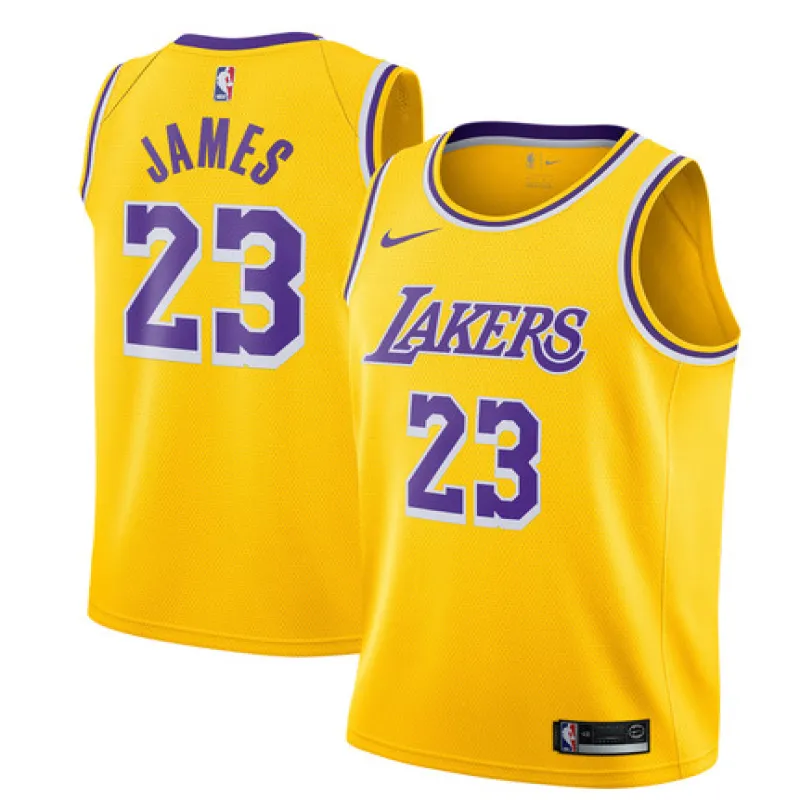 LeBron James, Los Angeles Lakers, 2018/19, Yellow