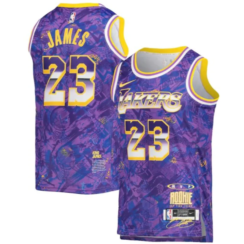 LeBron James, Los Angeles Lakers, MVP, Violet