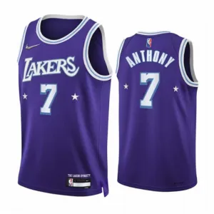 Carmelo Anthony, Los Angeles Lakers, City Edition 2021/22, Lila