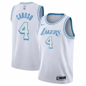 Alex Caruso, Los Angeles Lakers, Édition Ville 2020/21, Blanc