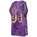 Shaquille O'Neal, Los Angeles Lakers, 1996/97 Jersey per Fan del Nuovo Anno Lunare, Viola