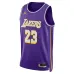 Los Angeles Lakers LeBron James Swingman Jersey - Personalization Edition - Purple