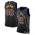 Los Angeles Lakers 2025/26 Maglia Swingman Edizione Città Unisex - Nero