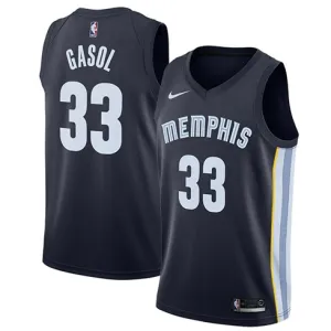 Marc Gasol. Memphis Grizzlies. Icon. Bleu foncé