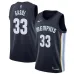 Marc Gasol. Memphis Grizzlies. Icon. Blu scuro