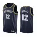Ja Morant. Memphis Grizzlies. edizione City 2021/22. Blu navy