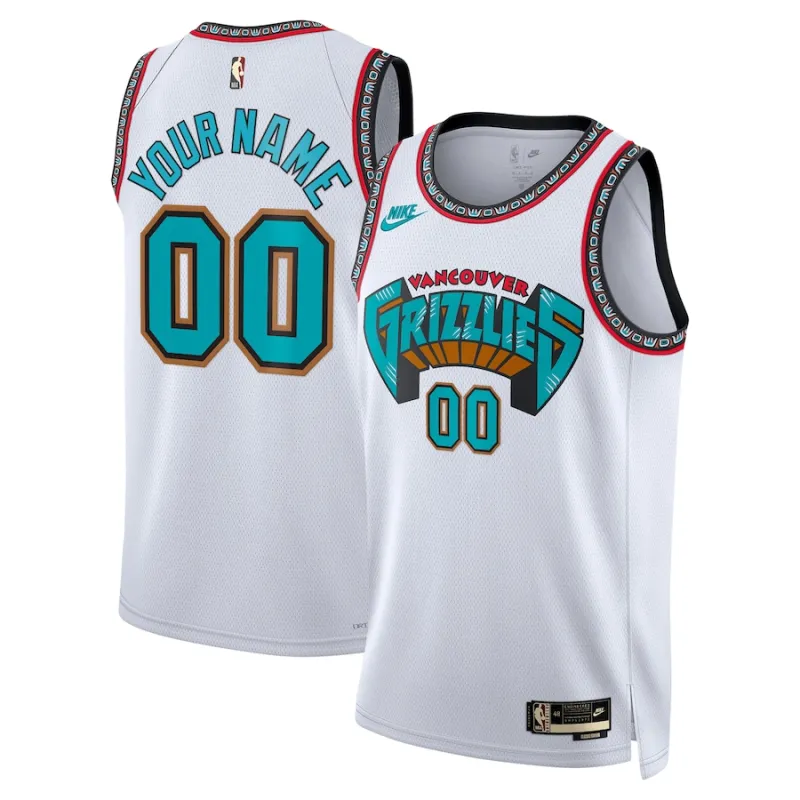 Memphis Grizzlies, Edición Clásica, Blanco