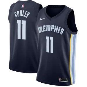 Mike Conley. Memphis Grizzlies. Icon. Bleu marine